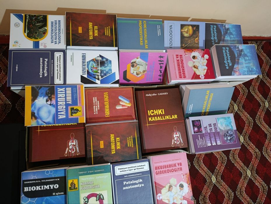 TIBBIYOT KITOBLARI:  •Sifat  •Tezlik  •Arzon narx