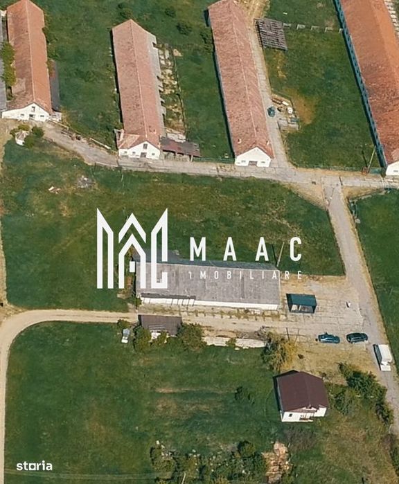 Hale disponibile 1400 mp I Teren 6000 mp I Utilități I Apoldu