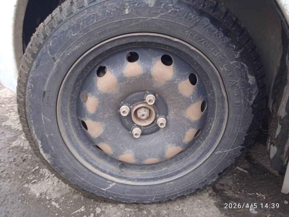 Диски с зимними шинами