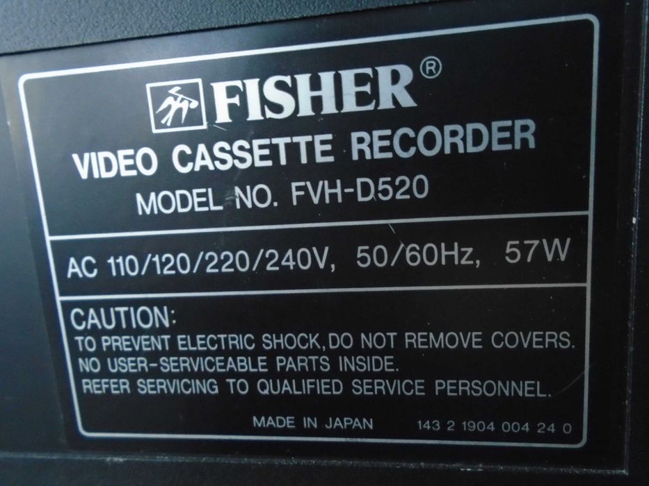 видео Fisher fvh-d520