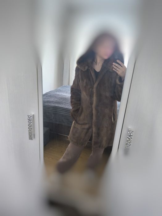 Норковая шуба б/у