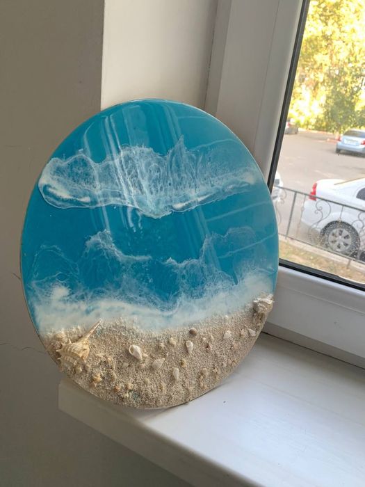 Картины море из эпоксида