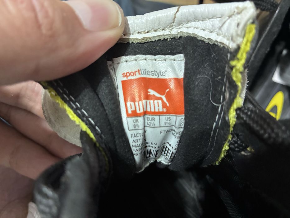 Crampoane fier ghete gazon fotbal puma King 44,2