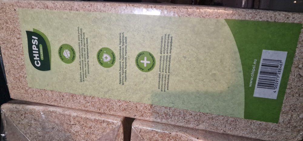 Așternut igienic pentru rozătoare (rumeguș), 20 kg