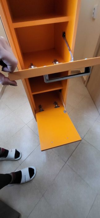 Портманто,модерно,оранжево