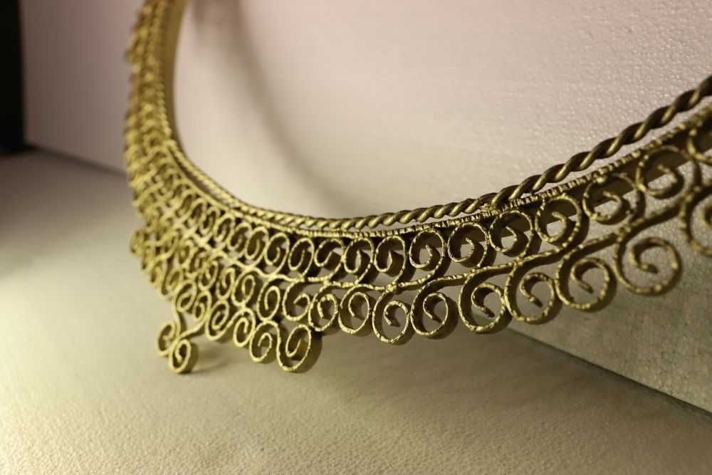 Rama tablou/ oglinda metal aurie