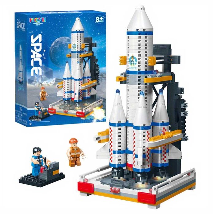 Два модела мини космически конструктори СОВАЛКА И САТЕЛИТ с над 745ч.