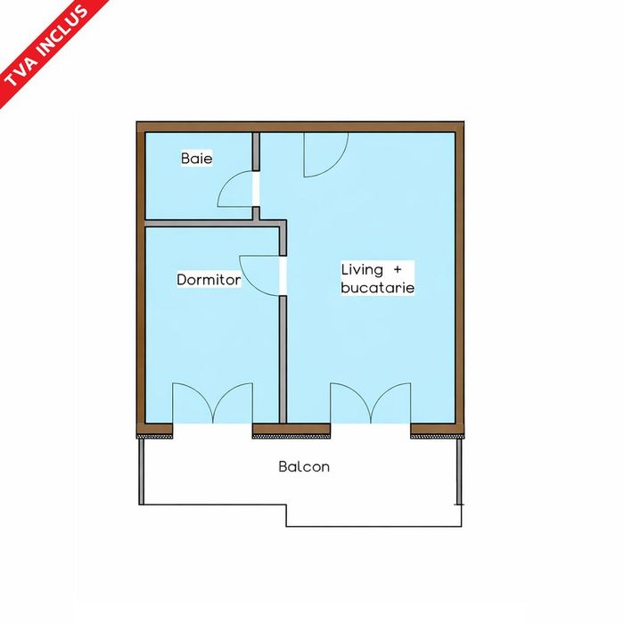 #TVA inclus: Apartament 2 camere · încălzire pardoseală | Avans 5.000€