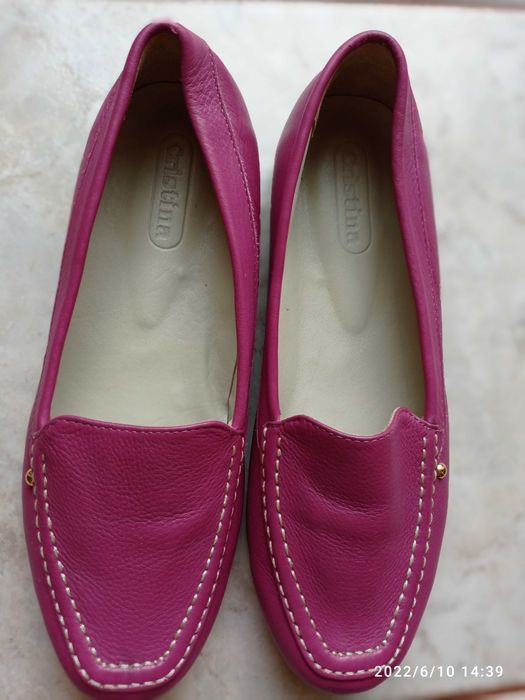 Mocasini din piele naturala