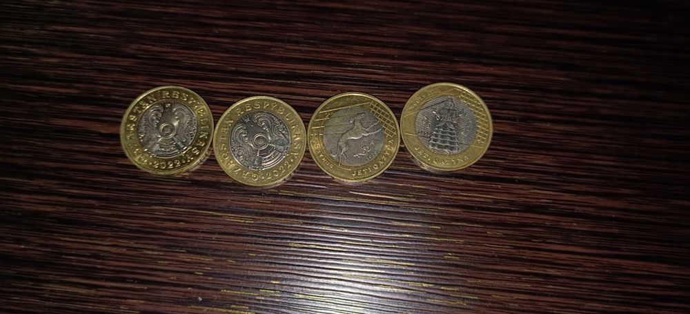 Монеты 100тг коллекционные