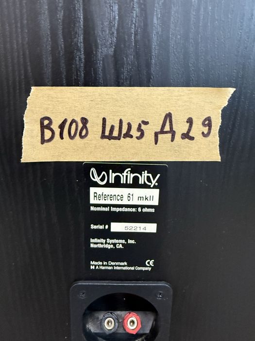 Infinity Reference 61 mk2
