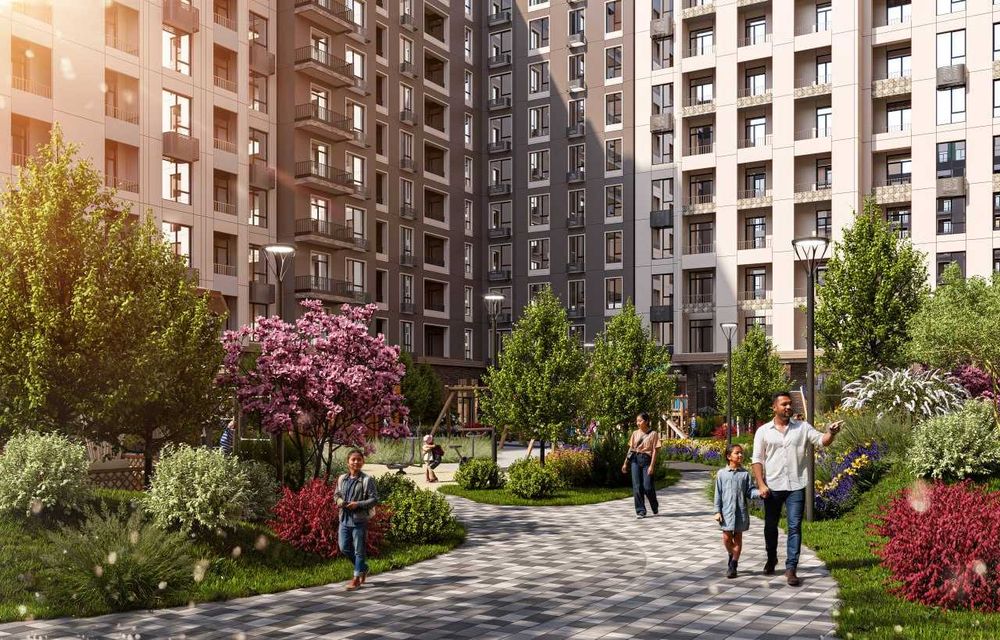 Скидка 20% в Мирабаде! 2-комн. 50.9 м² с Ипотекой. Сдача 2026 г.(12)