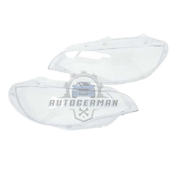 Капаци фарове BMW X6 Series E71 LED (06-14) стъкло фар крушки БМВ Х6 Серия Е71 ЛЕД xenon