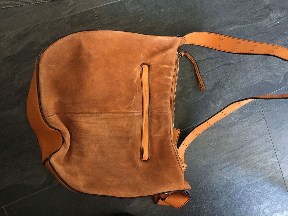 Кожена дамска чанта