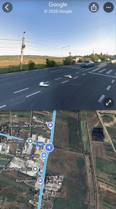 Teren 38 HA (intravilan) de închiriat - lângă Pitești