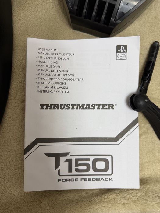 Игровой Руль Thrustmaster T150 Force Feedback черный