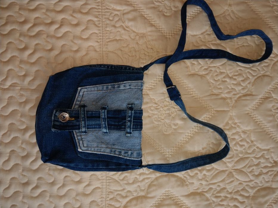 Чанта от дънков  плат