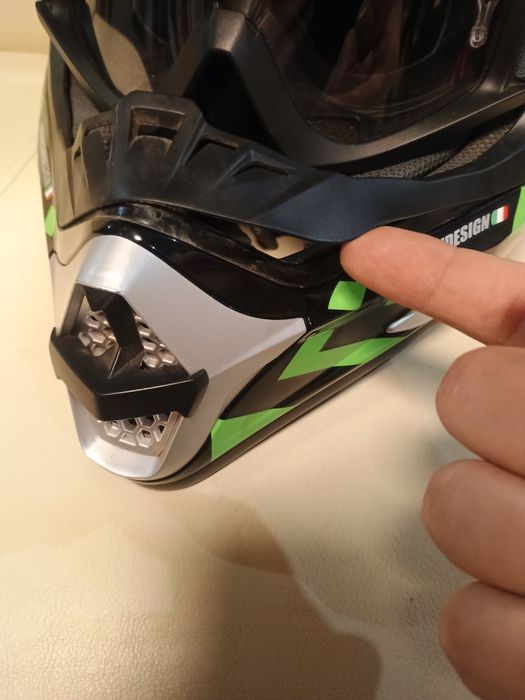 Крос каска MADHEAD L (59 см) + очила SCOTT