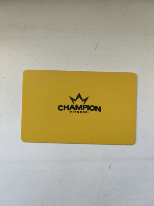 Абонемент на фитнес Champion