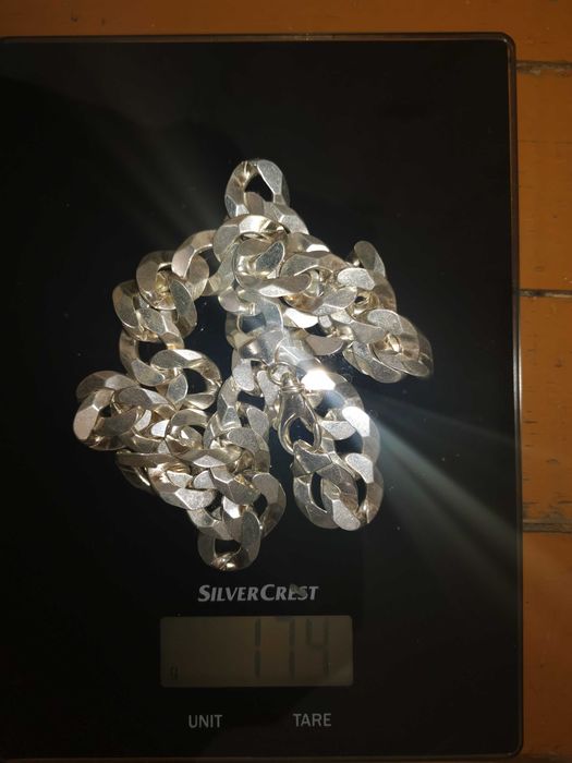 Масивен сребърен ланец