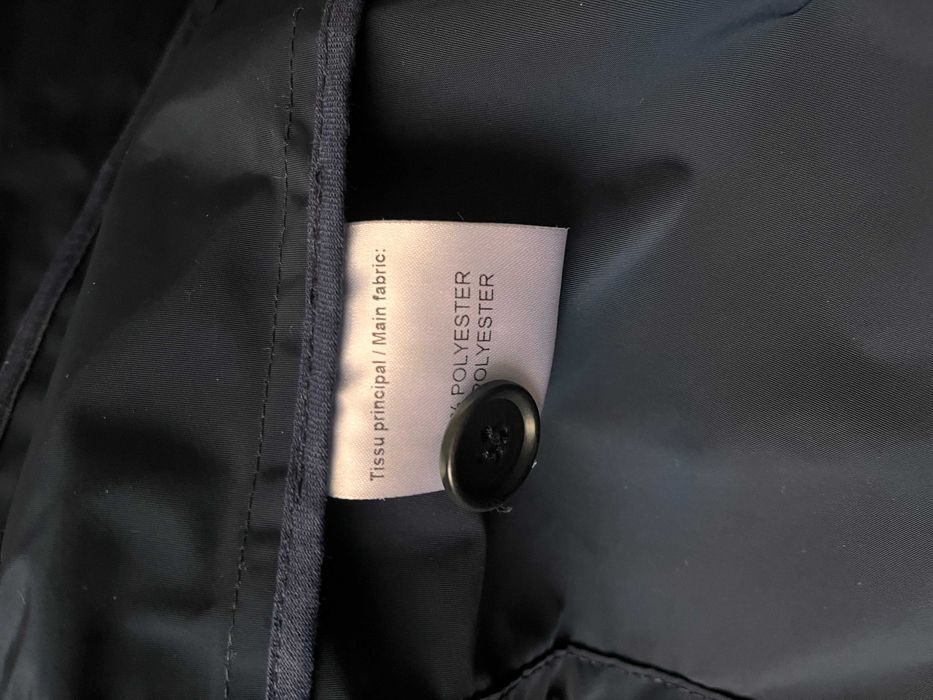 Trenci bluemarin, albastru inchis, Emile Lafaurie, marime S