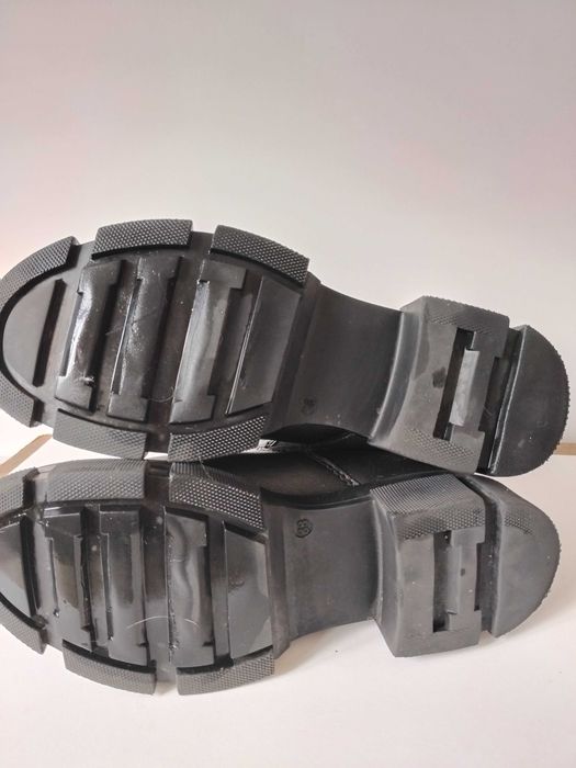 Високи боти естествена кожа