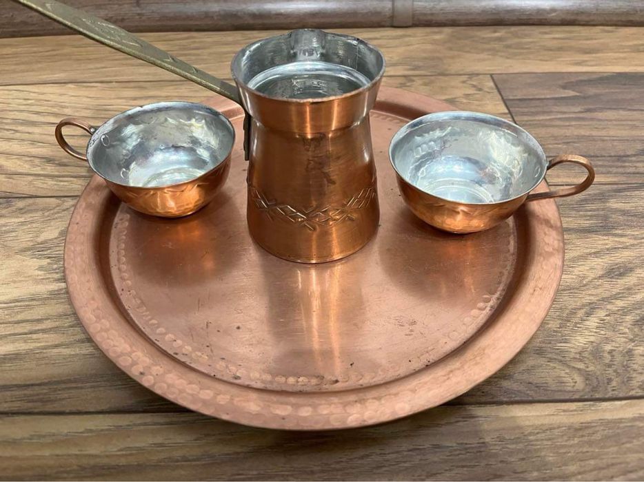 Меден сервиз за турско кафе