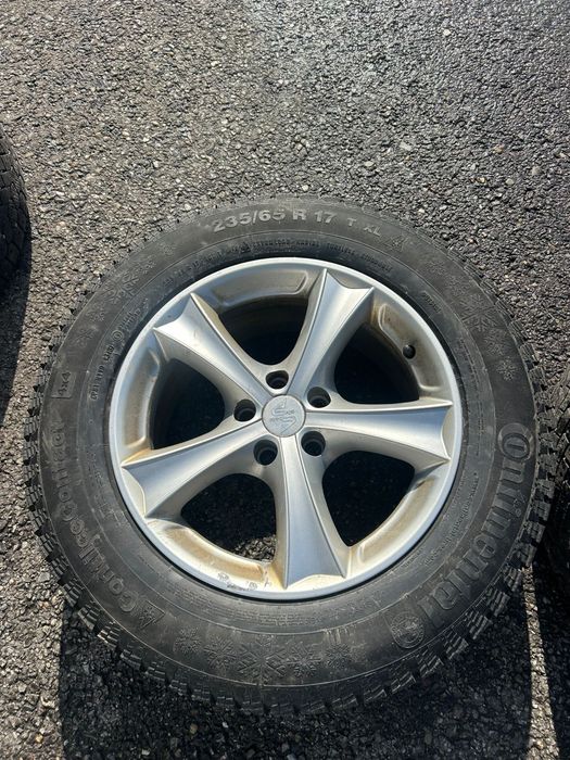 Jante + Cauciucuri iarna 235/65/17 5x112 ET35 Volkswagen/Audi/Skoda