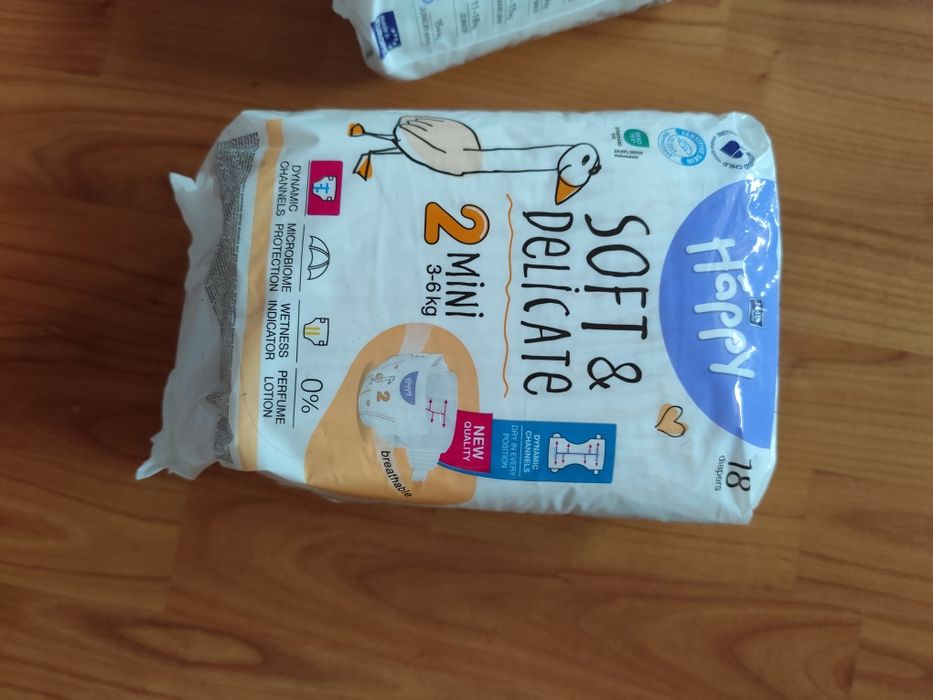 Happy doua pachete scutece copii Nr 2