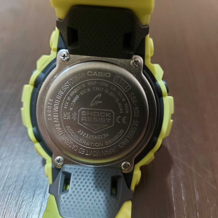 Часовник CASIO GBA - 800 в гаранция