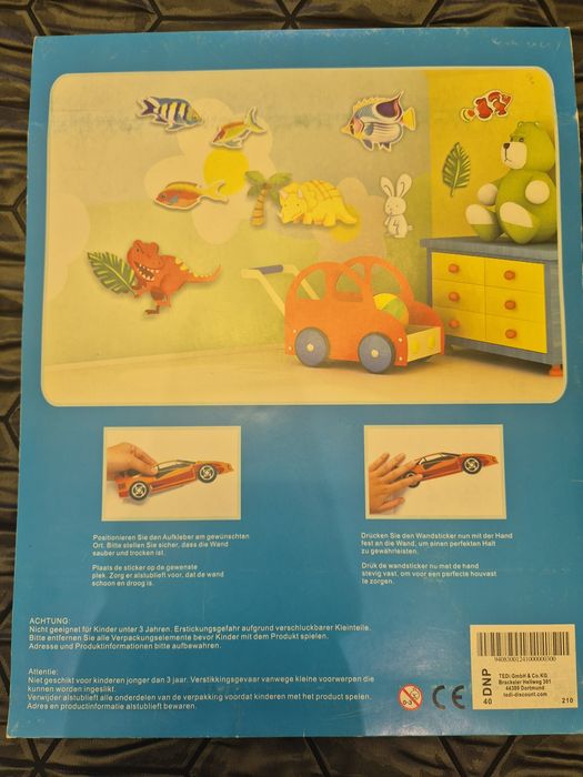 3D стикеры  новые в детскую