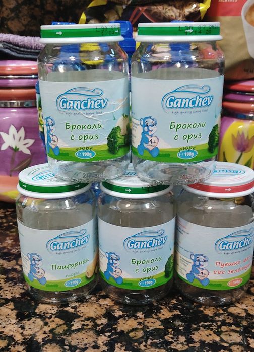 Бурканчета от пюре 190 ml