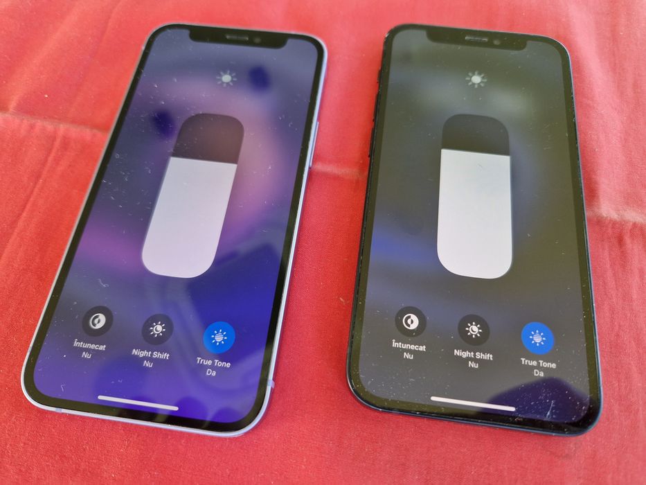 -Iphone 12Mini Black Purple 128Gb-64Gb 4Ram Bat: 78%-77% stare foarte buna poze reale doar telefonul nici o reparatie/interventie nici o res