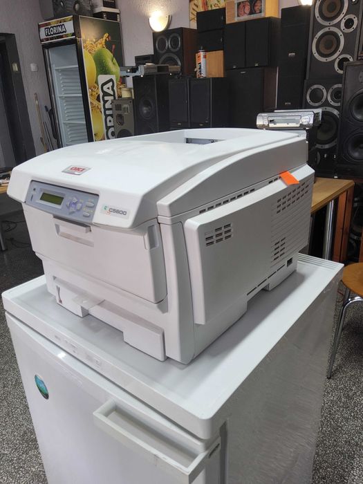 Oki c5600 лазерен принтер неизползван