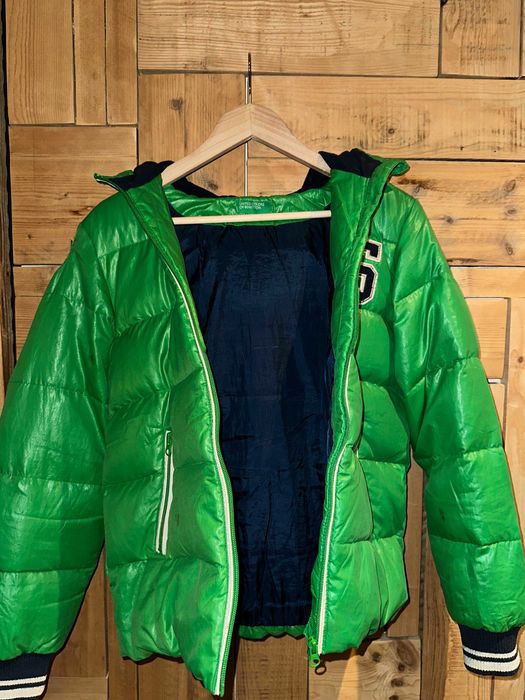 Geacă verde Benetton