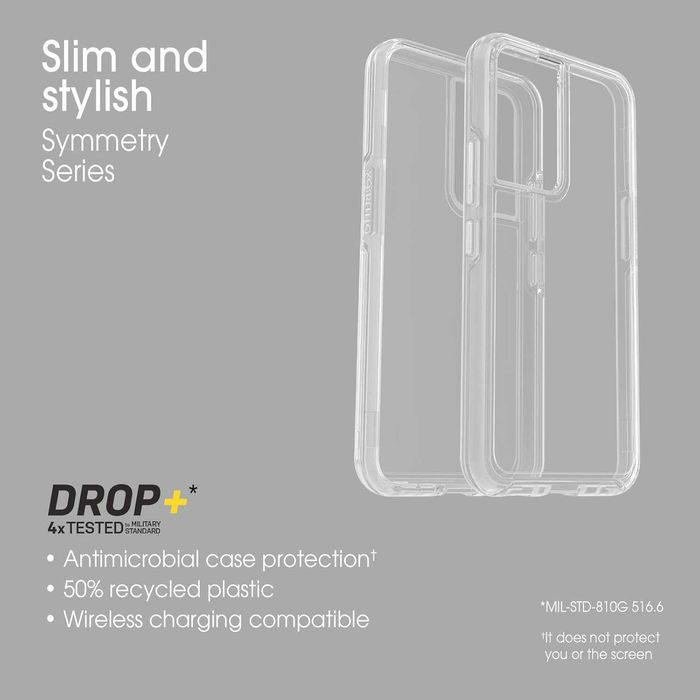 OtterBox Symmetry Series Case за Samsung Galaxy S22 5G Clear | Нов