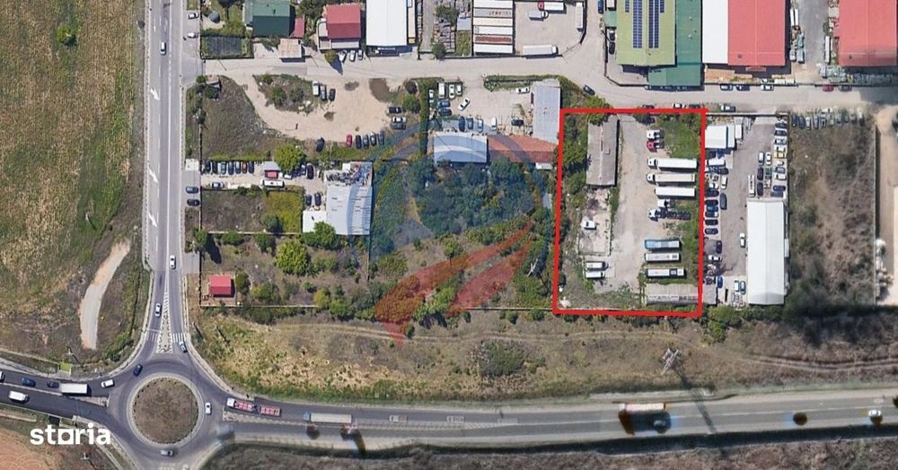 Teren intravilan de vanzare 3536 mp Bariera Valcii -  Centura de Nord
