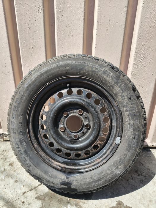 Roată de rezervă / Roată iarnă BMW E46 R15 5x120 - Cauciuc Gislaved stare foarte bună