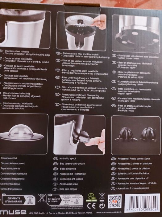 Vand stocator de citrice Muse,sigilat