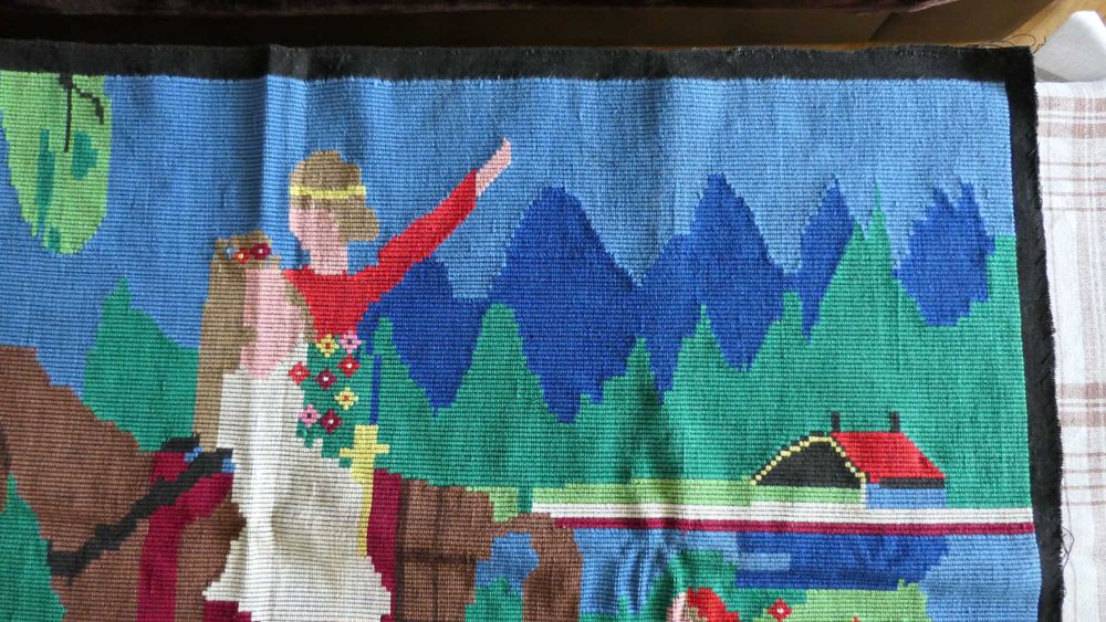 Ръчно Тъкана Декорация За Стена