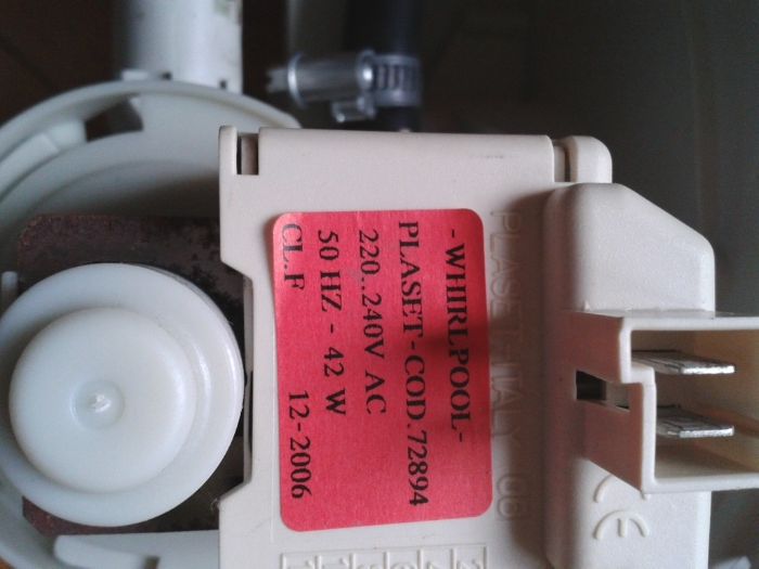 Миялна Whirlpool на части