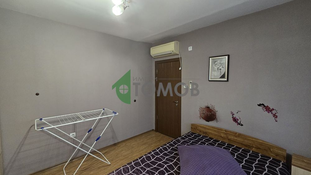 Двустаен апартамент с бокс под наем в кв. Опълченски