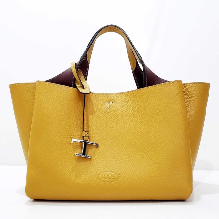 TODS APA Timeless Small Leather Bag Оригинална Дамска Кожена Чанта 42см