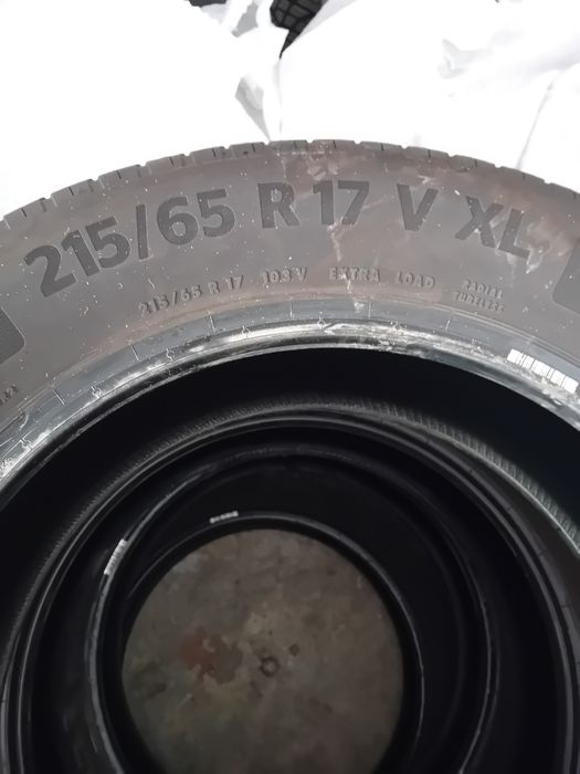 Vând cauciucuri continental vara ecocontact 6 215/65 r17 103v xl