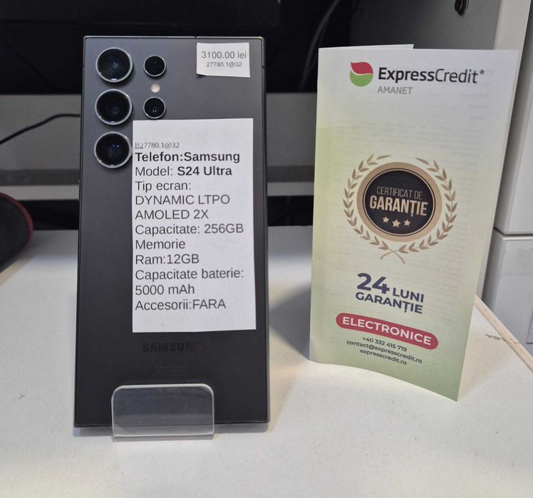 Telefon Samsung S24 Ultra (AG32 B27780.1) 2 ANI GARANTIE!
