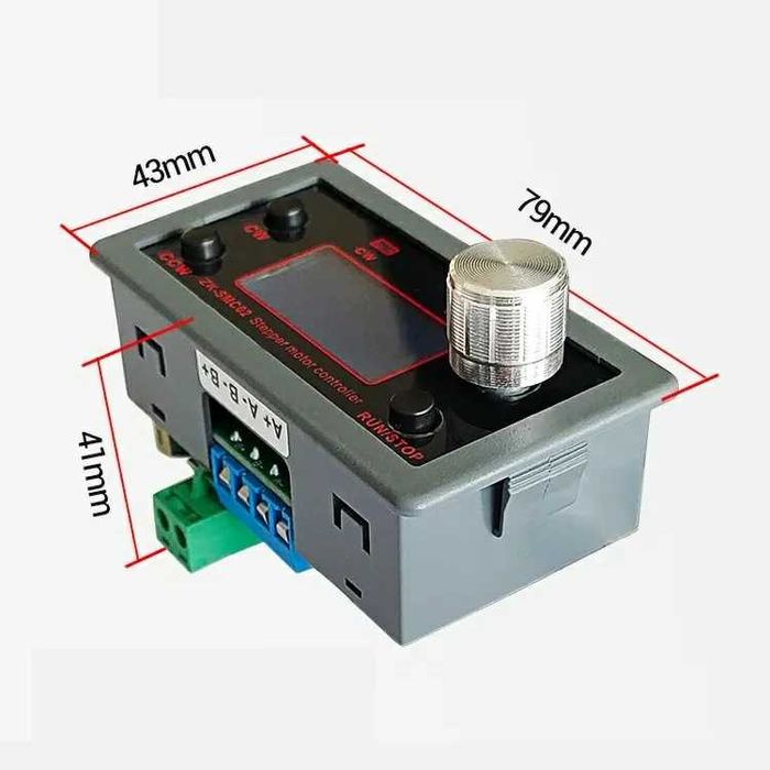 Controller si driver pt comanda unui motor pas cu pas nema 17 23