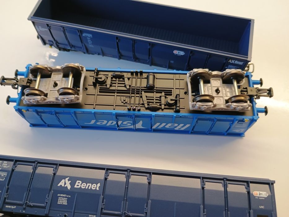 Set Vagoane marfa, gondole Eas Eacs CFR machetă trenuleț electric HO