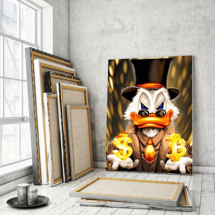 Продам картину Деньги решают всё