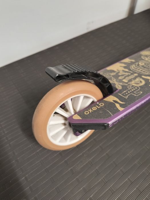 Trotinetă cu Suspensii şi Frâne pe Ghidon Mid 5 Violet Copii