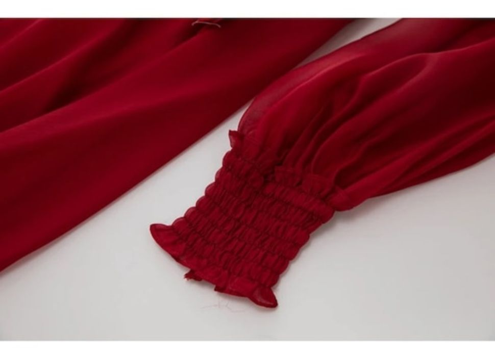 Рокля (червена) официална